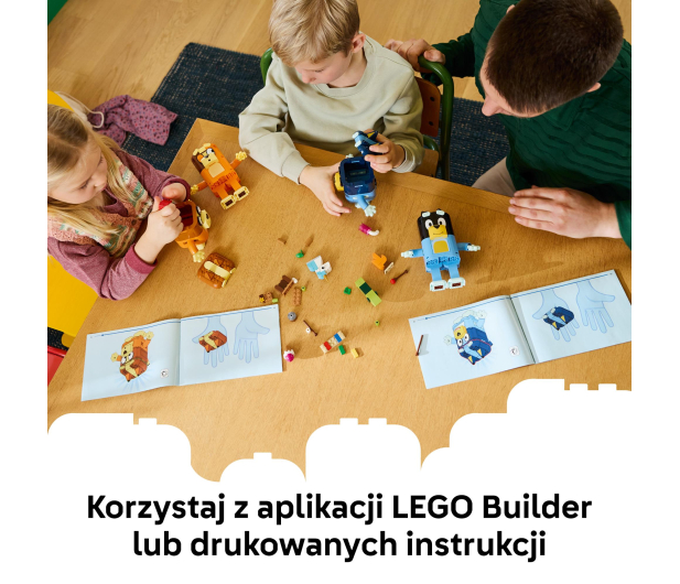 LEGO BLUEY 11217 Rodzina Blue z klocków - 1529715 - zdjęcie 6
